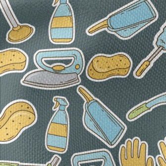 Toilet Cleaning Supplies Waterproof Canvas