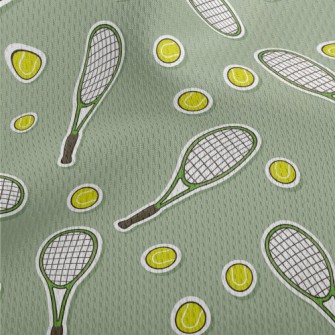 Tennis Racket Tennis Athletic Mesh Flat Back