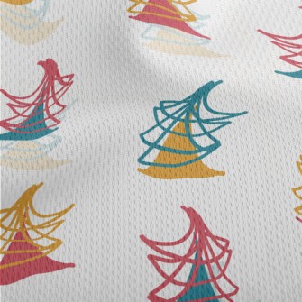 Special Coil Trees Athletic Mesh Flat Back