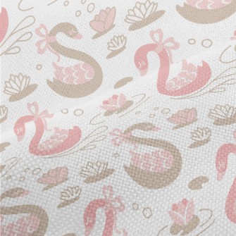 Beautiful Ribbon Swan Performance Linen