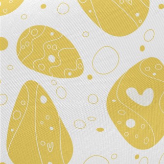 Heart Painted Eggs Twill