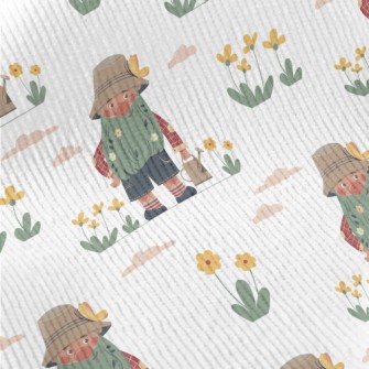 Take Care Of The Garden Grandp Standard Corduroy
