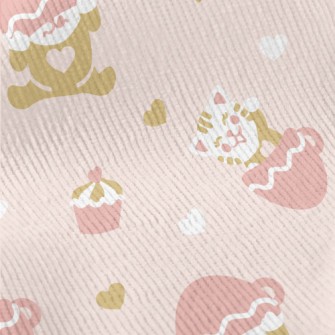 Smiling Cup Cat Standard Corduroy