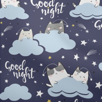 Cat Family On The Cloud Dobby