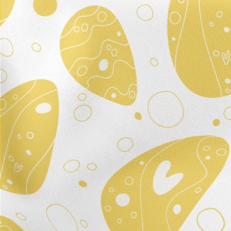 Heart Painted Eggs Stretch Ponte