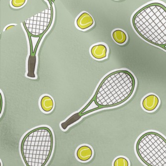 Tennis Racket Tennis Micro Fleece