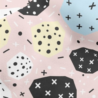 Dot Cross Micro Fleece