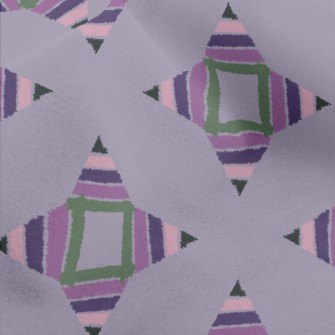 Square Flower Combination Micro Fleece