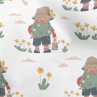 Take Care Of The Garden Grandp Micro Fleece