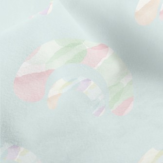 Colorful Line Graffiti Micro Fleece