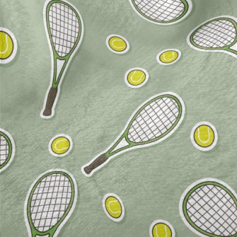 Tennis Racket Tennis Minky