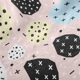 Dot Cross Minky