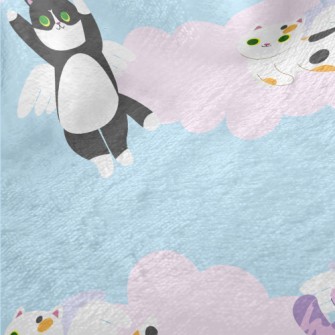 Super Cute Flying Cat Minky