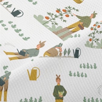 Gardening Girl Piqué