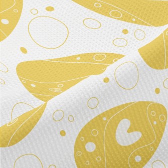 Heart Painted Eggs Piqué