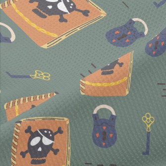 Mysterious Treasure Book Piqué