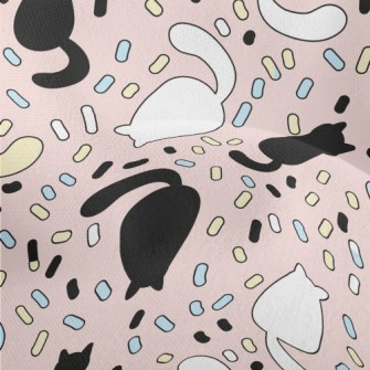 Cute Cat Back Lightweight Performance Linen