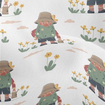 Take Care Of The Garden Grandp Lightweight Performance Linen