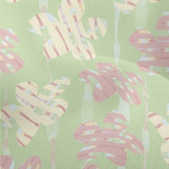 Graffiti Flowers Lightweight Performance Linen