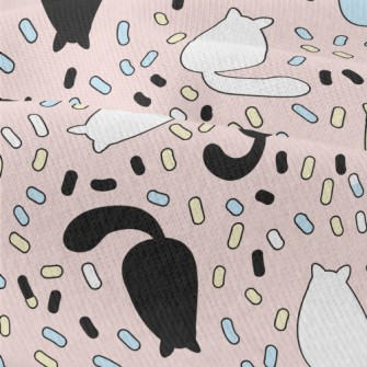 Cute Cat Back Modern Jersey