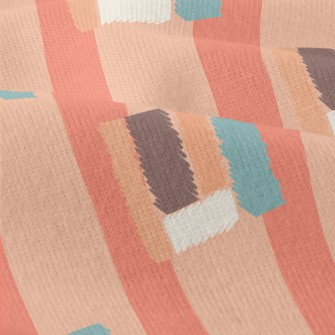 Patchwork Of Vertical Color Bl Modern Jersey