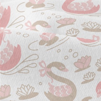 Beautiful Ribbon Swan Modern Jersey
