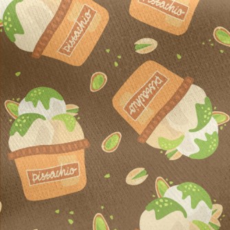 Pistachio Ice Cream Jersey Backed Fleece