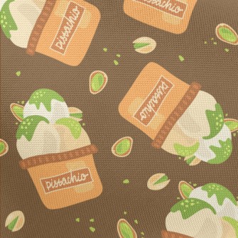 Pistachio Ice Cream Pongee