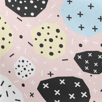 Dot Cross Pongee