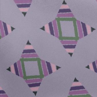 Square Flower Combination Pongee