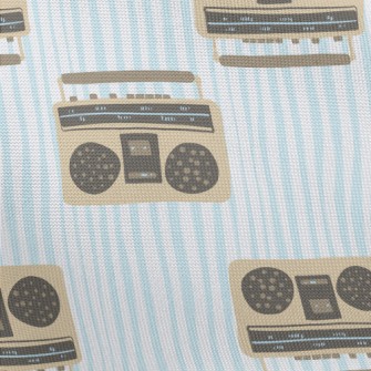 Retro Radio Pongee