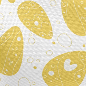 Heart Painted Eggs Pongee