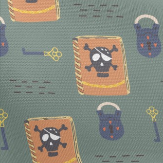 Mysterious Treasure Book Pongee