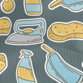 Toilet Cleaning Supplies Stretch Jersey