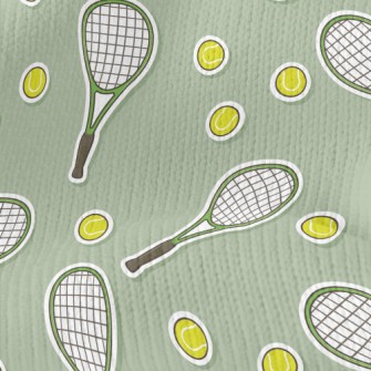 Tennis Racket Tennis Stretch Jersey