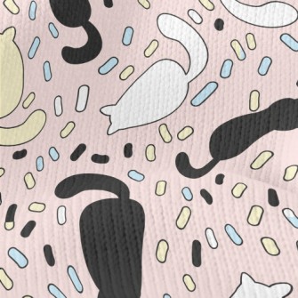 Cute Cat Back Stretch Jersey