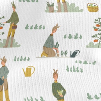 Gardening Girl Stretch Jersey