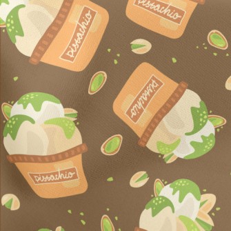 Pistachio Ice Cream Lightweight Cotton Poplin