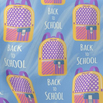 Fashion Backpack Lightweight Cotton Poplin