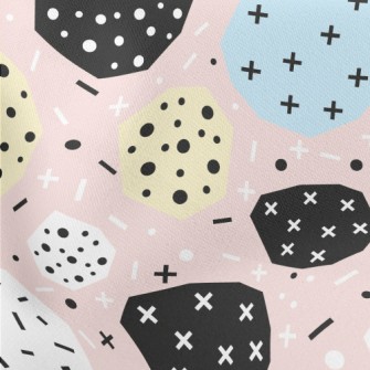 Dot Cross Lightweight Cotton Poplin