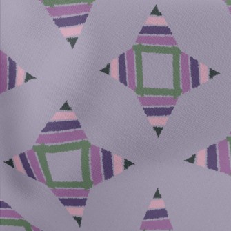 Square Flower Combination Lightweight Cotton Poplin