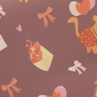 Balloon Kitten Gift Midweight Cotton Poplin