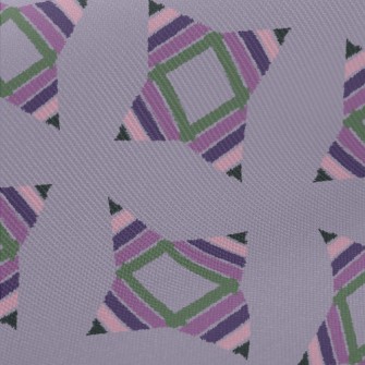 Square Flower Combination Midweight Cotton Poplin