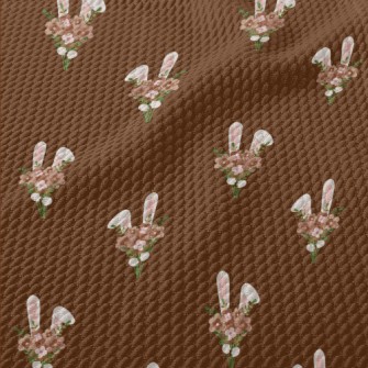 Rabbit Ears Decorative Bouquet Birdseye Piqué