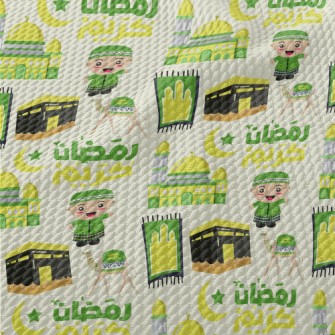 Classic Islamic Ramadan Birdseye Piqué