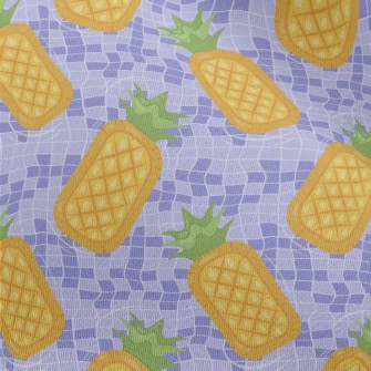 Pineapple Shaped Swimming Mat Chiffon