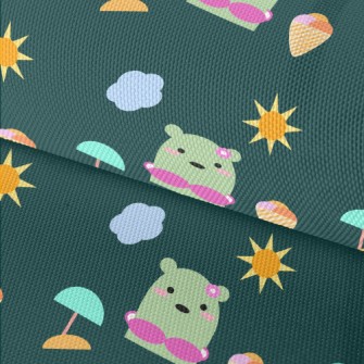 Bikini Cute Bear Waterproof Oxford