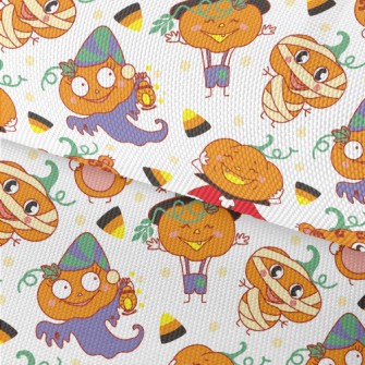 Pumpkin Man Waterproof Oxford