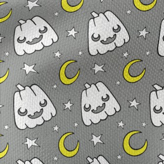 Halloween Pumpkin Moon Waterproof Canvas