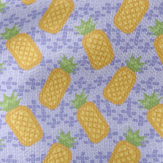 Pineapple Shaped Swimming Mat Waterproof Canvas